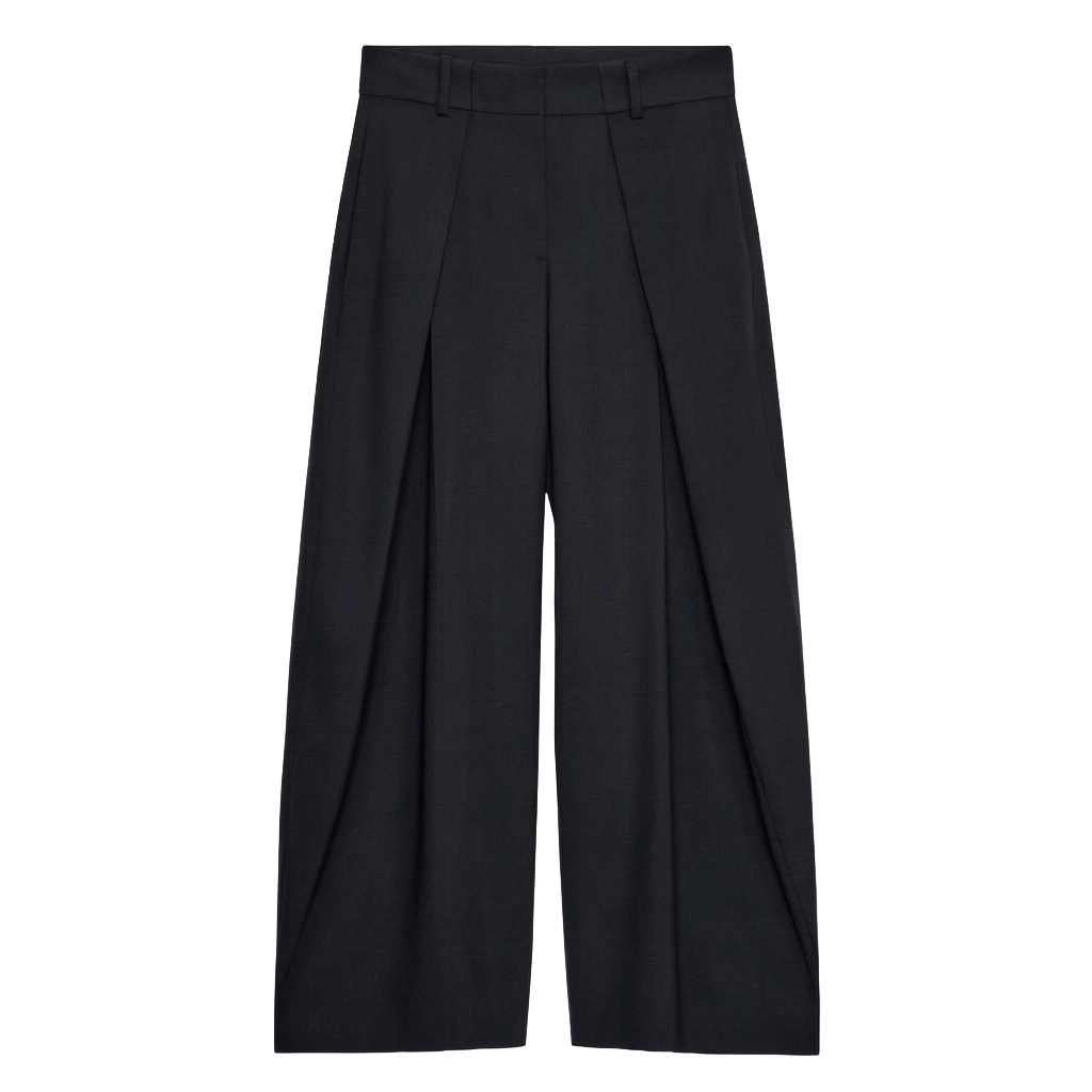High-Waisted Tailored Culottes