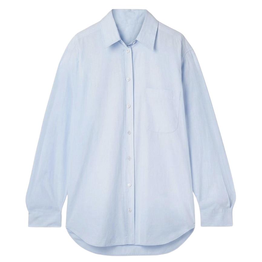 Oversized Cotton Poplin Shirt